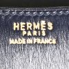 Plates Hermes Noir Hermès  Constance en cuir box bleu-marine - Detail D4 thumbnail
