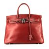 Hermès  Birkin 35 cm handbag  in red H box leather - 360 thumbnail