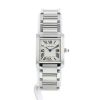 Cartier Tank Française  small model  in stainless steel Ref: Cartier - 2384  Circa 1990 - 360 thumbnail