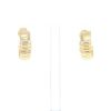 Cartier Trinity hoop earrings in 3 golds - 360 thumbnail