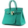 Hermès  Birkin 30 cm handbag  in green epsom leather - 00pp thumbnail