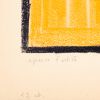 Jean-Michel Atlan, "Le Simoun", lithograph in colors on paper, artist proof, signed, of 1957 - Detail D2 thumbnail