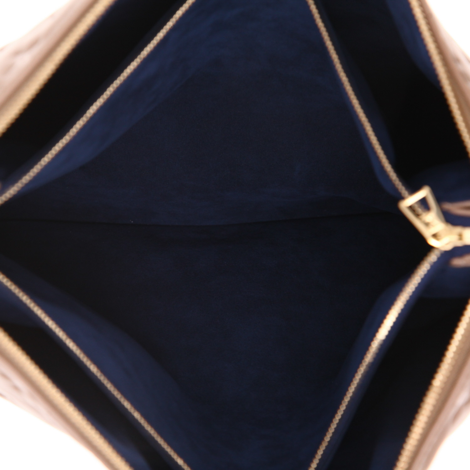 Bolso bandolera Louis Vuitton  Coussin modelo mediano  en cuero Monogram color topo - Detail D3