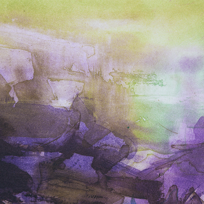 Zao Wou-Ki (1920-2013), L'étang - 1972 - Detail D1