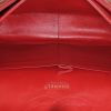 Chanel  Timeless Jumbo handbag  in red quilted grained leather - Detail D3 thumbnail
