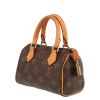 Borsa Louis Vuitton  Nano Speedy in tela monogram marrone e pelle naturale - Detail D3 thumbnail