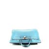 Hermes Kelly 40 cm handbag in blue jean togo leather - 360 Front thumbnail