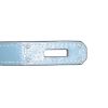Borsa Hermes Kelly 40 cm in pelle togo blu - Detail D4 thumbnail