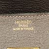 Borsa da spalla o a mano Hermès  Birkin Shoulder in pelle togo marrone cioccolato - Detail D3 thumbnail