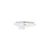 Cartier 1895 solitaire ring in platinium and diamond - 00pp thumbnail