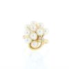 Tasaki  ring in yellow gold, diamonds and pearls - 360 thumbnail