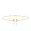 Open Tiffany & Co Wire small model bracelet in pink gold - 360 thumbnail