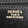Hermès Constance handbag  in black box leather - Detail D4 thumbnail