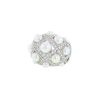 Bague print Chanel Baroque grand modèle en or blanc,  perles et diamants - 00pp thumbnail