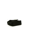 Chanel  Mini Timeless shoulder bag  in black quilted suede - Detail D4 thumbnail