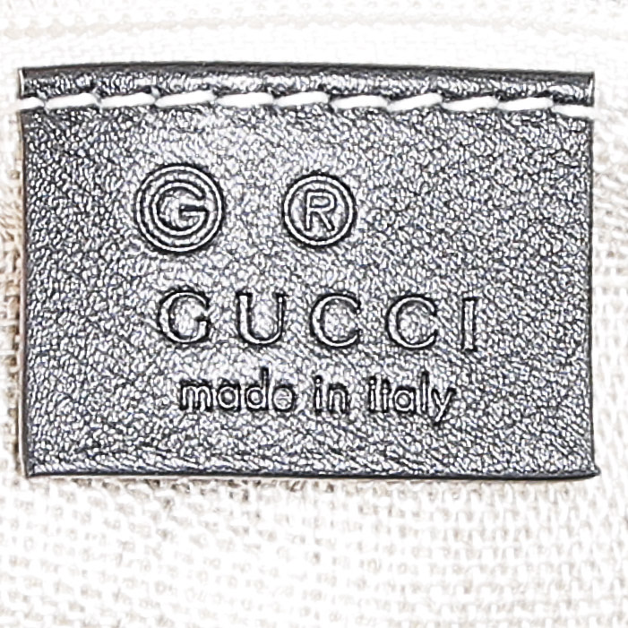 Gucci  shoulder bag  in black leather - Detail D4