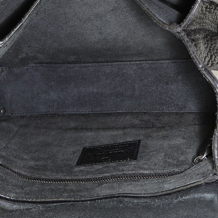 Borsa a tracolla Valentino Rockstud in pelle nera decorazioni con borchie - Detail D2