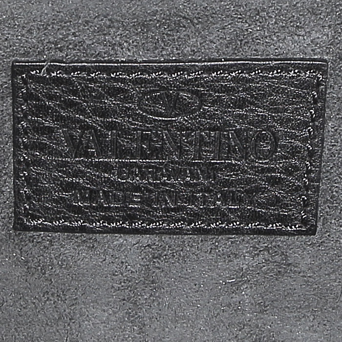 Sac bandoulière Valentino Rockstud en cuir noir - Detail D3