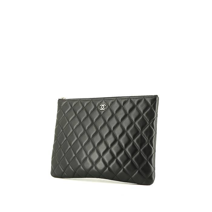 Chanel White Timeless Quilted Pochette