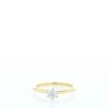 Bague Tiffany & Co Setting en or jaune, platine et diamant - 360 thumbnail