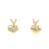 Chaumet Lien earrings for non pierced ears in yellow gold - 00pp thumbnail