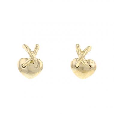 Chaumet Lien earrings for non pierced ears in yellow gold