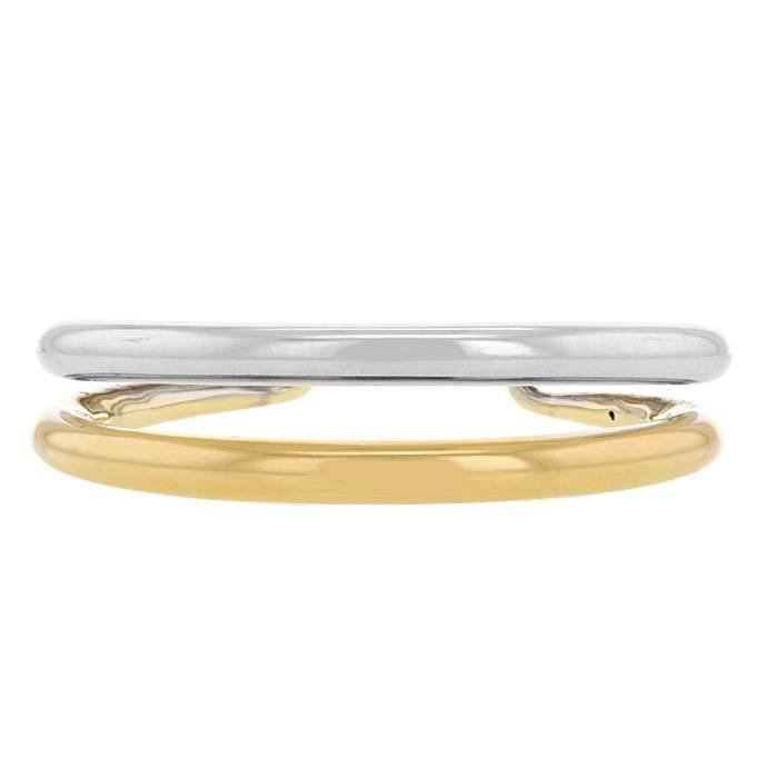 Bracelet Vintage en or blanc et or jaune