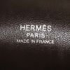 Bolso de mano Hermès Plume en cuero epsom marrón chocolate - Detail D3 thumbnail