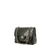 Bolso bandolera Chanel  Timeless Classic en cuero acolchado negro - 00pp thumbnail