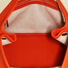 Hermès Garden shopping bag  in orange leather taurillon clémence - Detail D2 thumbnail