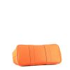 Hermès Garden shopping bag  in orange leather taurillon clémence - Detail D4 thumbnail