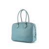 Bolso de mano Hermès Plume en cuero epsom azul - 00pp thumbnail