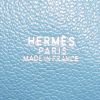 Borsa Hermès Plume in pelle Epsom blu - Detail D3 thumbnail