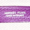 Bolso de mano Hermès  Garden Party pequeño  en cuero togo violeta Anemone - Detail D3 thumbnail