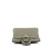 Hermès  Birkin 25 cm handbag  in grey togo leather - 360 Front thumbnail