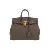 Sac à main Hermès  Birkin 25 cm en cuir togo gris - 360 thumbnail