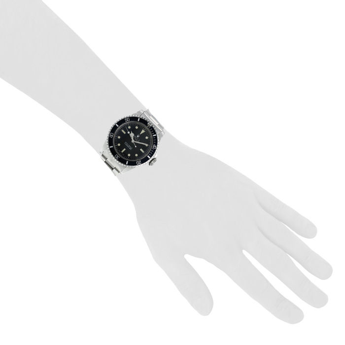 Reloj Rolex Submariner de acero Ref: 5513 "Meters First - Matte Dial" Circa 1969 - Detail D1
