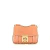 Chloé Elsie shoulder bag in pink leather - 360 thumbnail