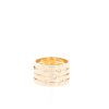Dinh Van Pulse large model ring in pink gold and diamonds - 360 thumbnail