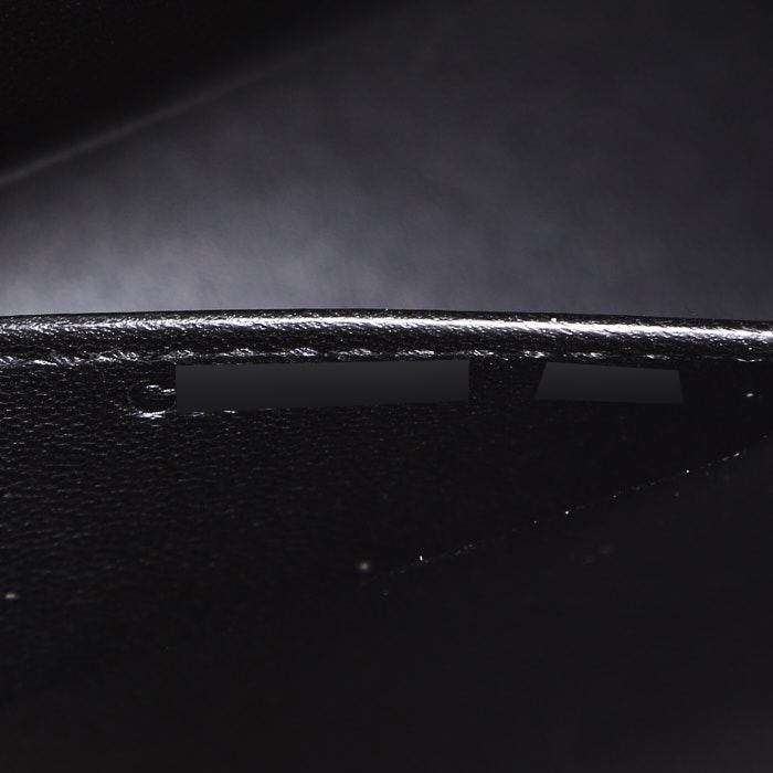 Sac bandoulière Hermès  Kelly 20 cm en cuir epsom noir - Detail D5