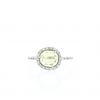 Anello Pomellato Colpo Di Fulmine in oro bianco, peridoto e diamanti - 360 thumbnail