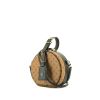 Bolso de mano Louis Vuitton  Petite boîte chapeau en lona Monogram marrón y cuero negro - 00pp thumbnail