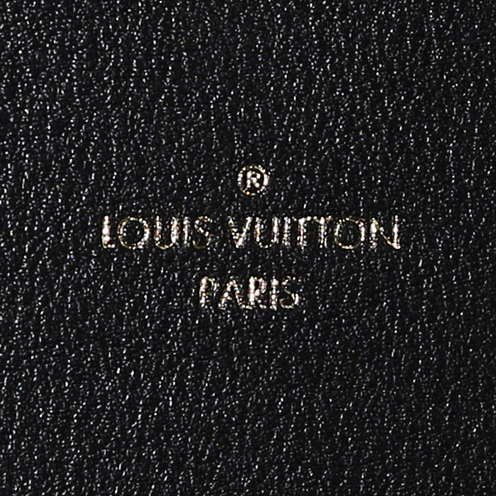 Sac à main Louis Vuitton  Petite boîte chapeau en toile monogram marron et cuir noir - Detail D4