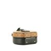 Sac à main Louis Vuitton  Petite boîte chapeau en toile monogram marron et cuir noir - Detail D5 thumbnail