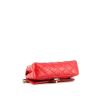 Pochette-ceinture Chanel Clips en cuir matelassé rouge - Detail D5 thumbnail