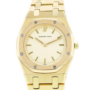 Audemars Piguet Royal Oak watch in yellow gold Ref:  6008BA Circa  1980