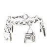 Hermès La Ronde des Sacs bracelet in silver - 00pp thumbnail