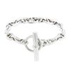 Hermès Chaine d'Ancre small model bracelet in silver - 00pp thumbnail