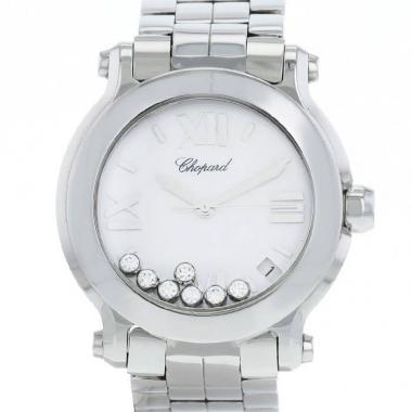 Reloj Chopard Happy Sport de acero Ref :  8475 Circa  2010