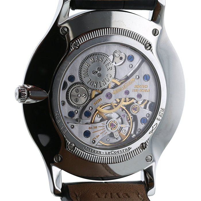 Jaeger-LeCoultre Master Control-Thin  in stainless steel Circa 2000 - Detail D2